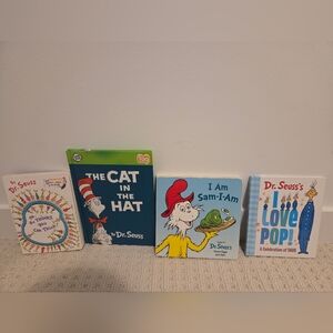 Bundle - 4 X Dr. Seuss Books - Hardcover And Paper